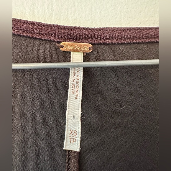 FREE PEOPLE Ruched Sleeves, Fitted Bottom Dress - Picture 5 of 8